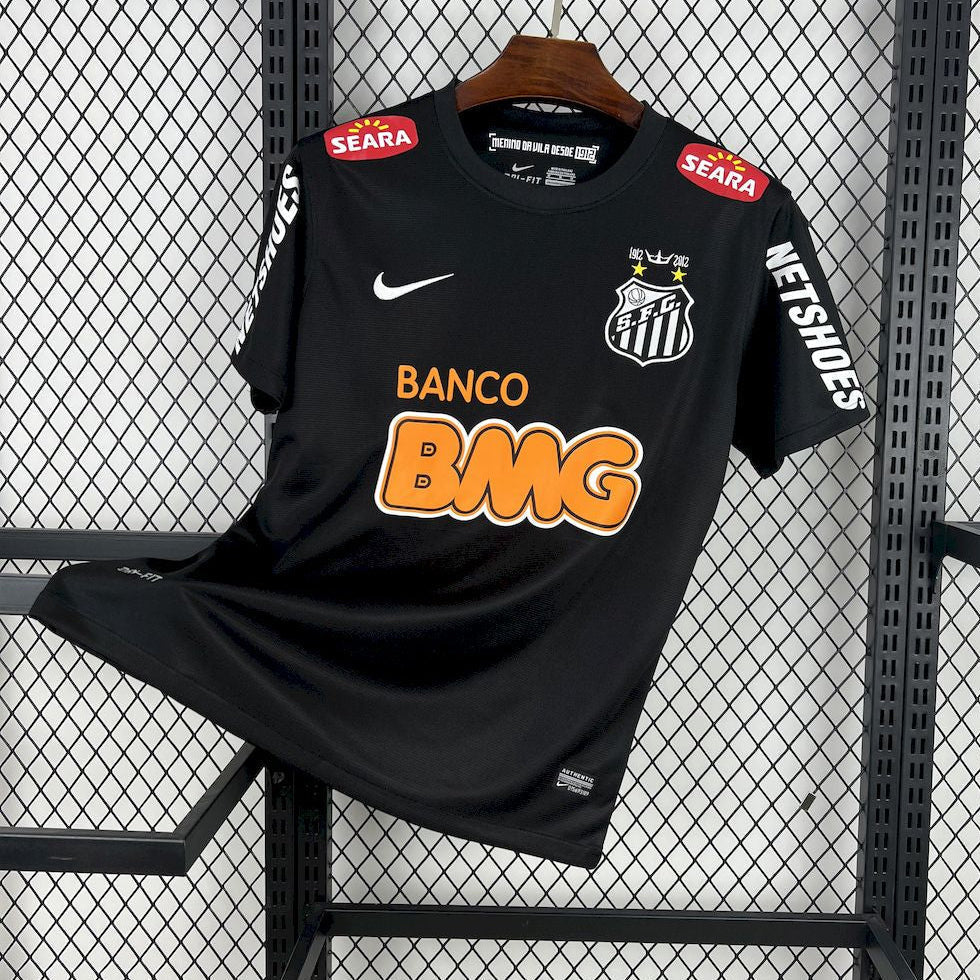 Camisa Santos Edição Especial 2012/13 - Versão Retrô Preta Neymar Jr