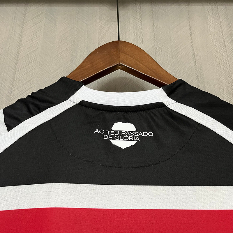 Camisa Titular Santa Cruz 25/26 - Vermelho e Preto