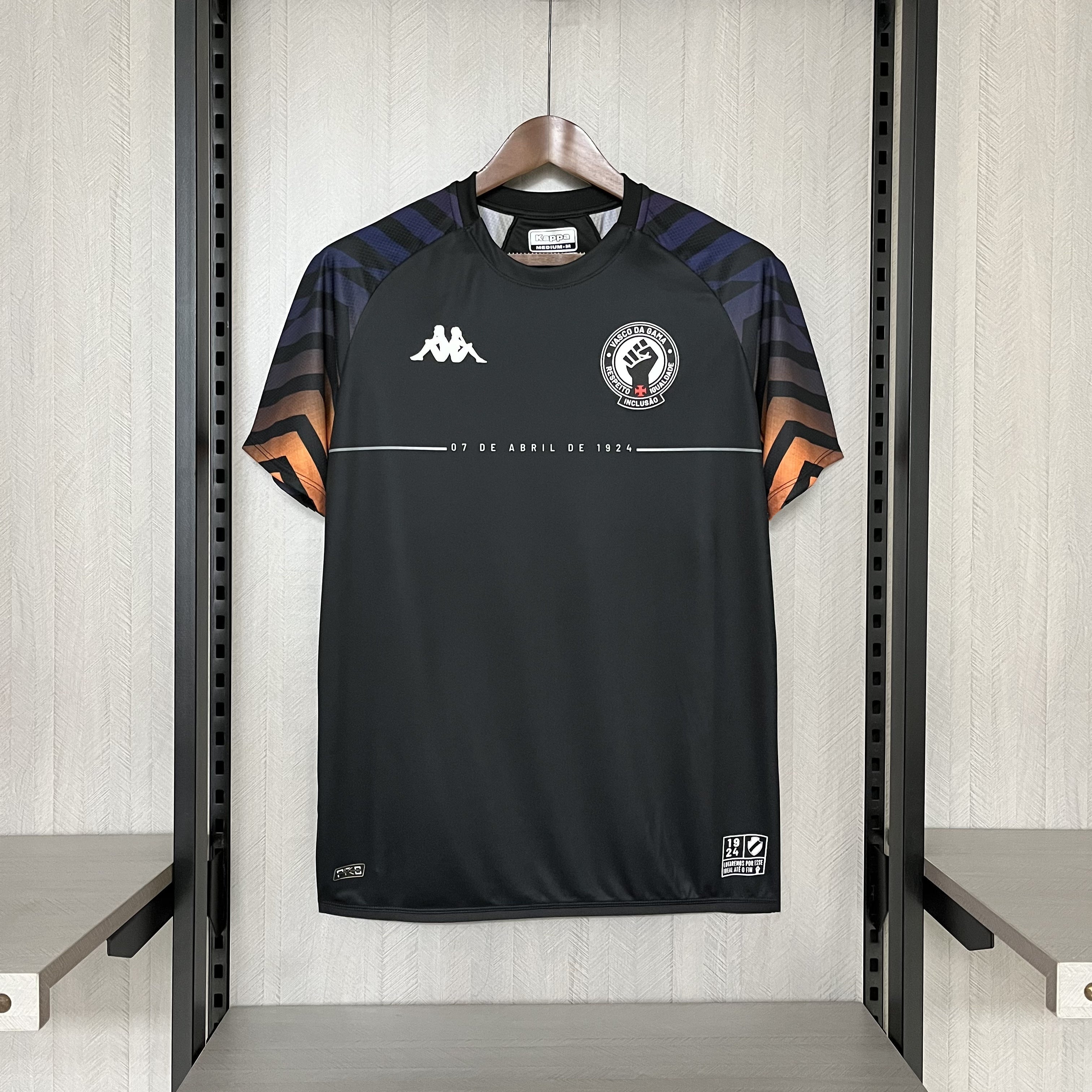 Camisa Vasco Edição Especial 24/25 - Preta Consciência Negra