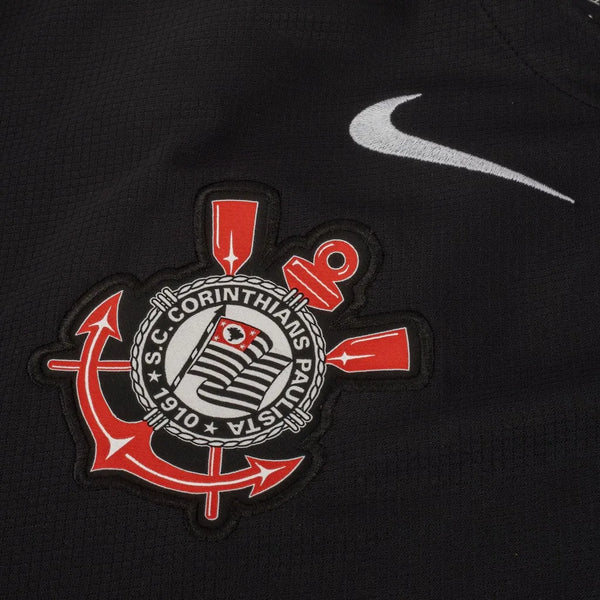Camisa Corinthians Reserva 25/26 - Branco e Preto