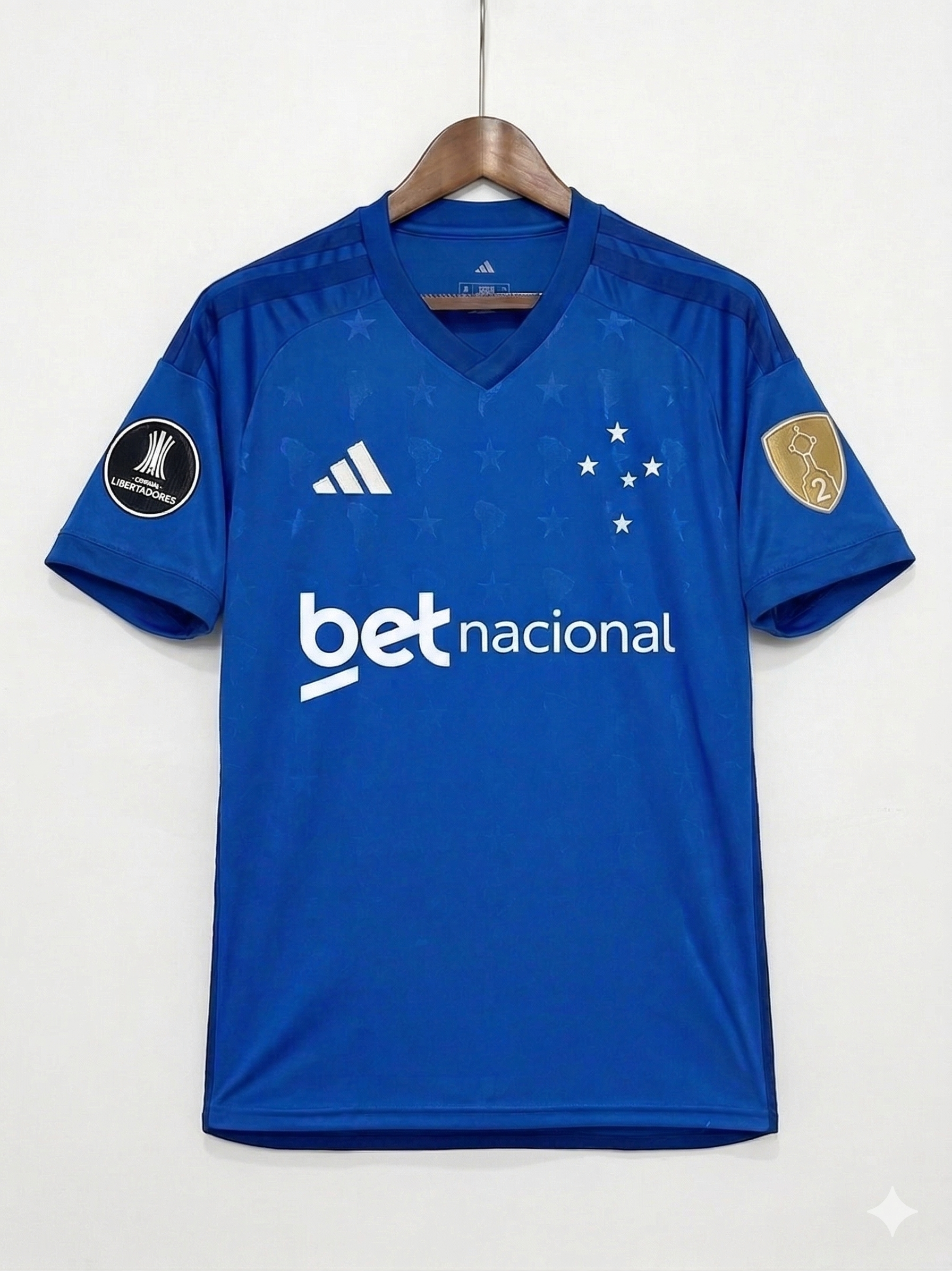 Camisa Cruzeiro Titular 26/27 - Azul Masculino