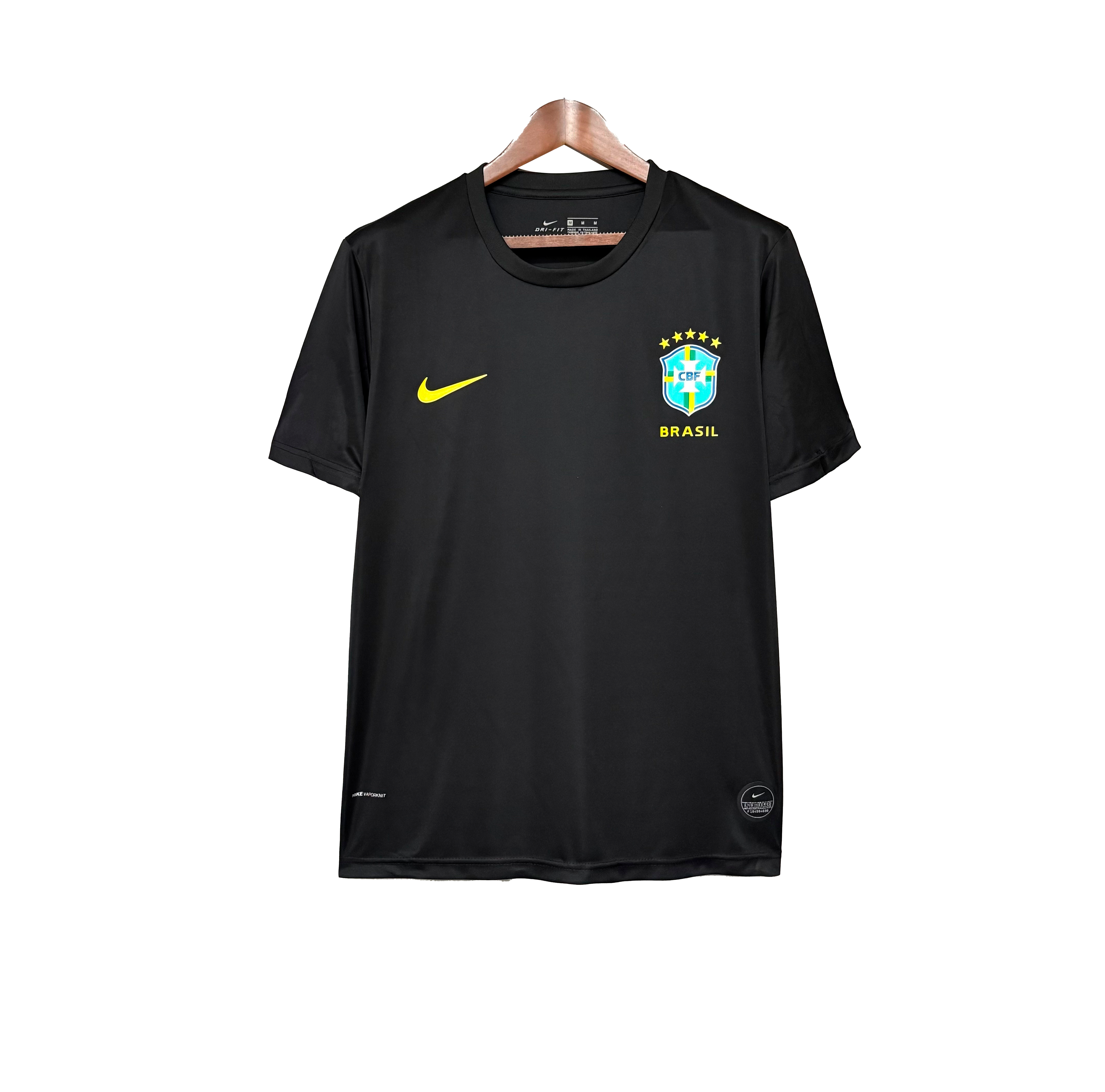 Camisa Brasil 2022 - Versão Retrô preta