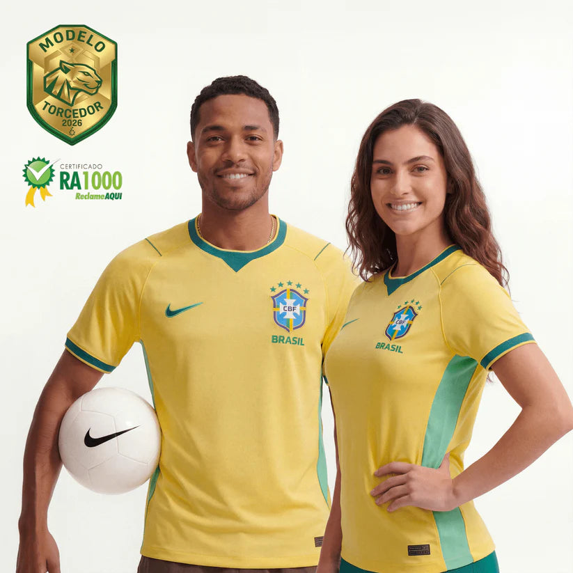 Camisa Oficial da Seleção 2026 - Torcedor Pro®
