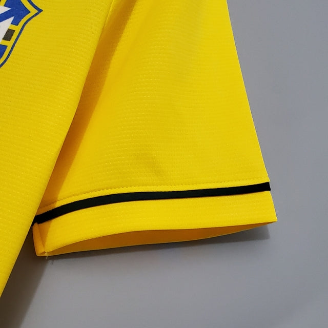 Camisa Brasil Titular 94/95 - Versão Retrô Amarela