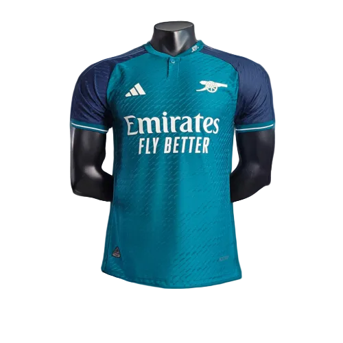 Camisa Arsenal Away Adidas Jogador 2023/24 Masculino Azul