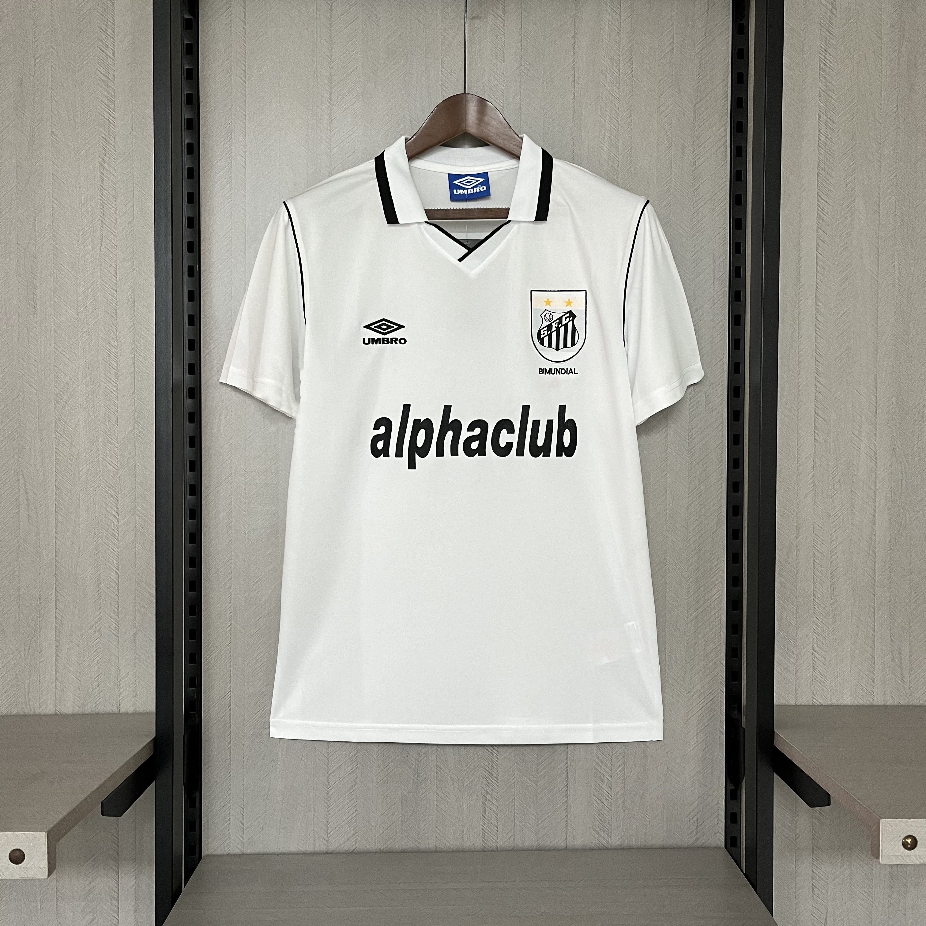 Camisa Santos Titular 2001 - Versão Retrô