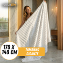 CloudSoft™ – Toalha Premium Algodão Turco | Kit 6 Banhão + 4 Rosto (BRINDE) + OFERTA (TESTE)
