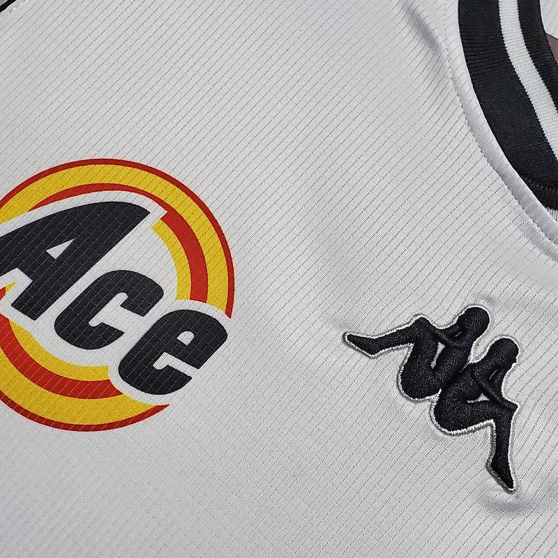Camisa Vasco Fora 2000/01 - Versão Retrô Branca