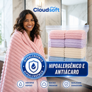 CloudSoft™ – Toalha Premium Algodão Turco | Kit 10 Banhão + 10 Rosto (BRINDE) - Casa Lar