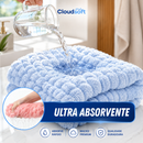 CloudSoft™ – Toalha Premium Algodão Turco | Kit 10 Banhão + 10 Rosto (BRINDE) - Casa Lar