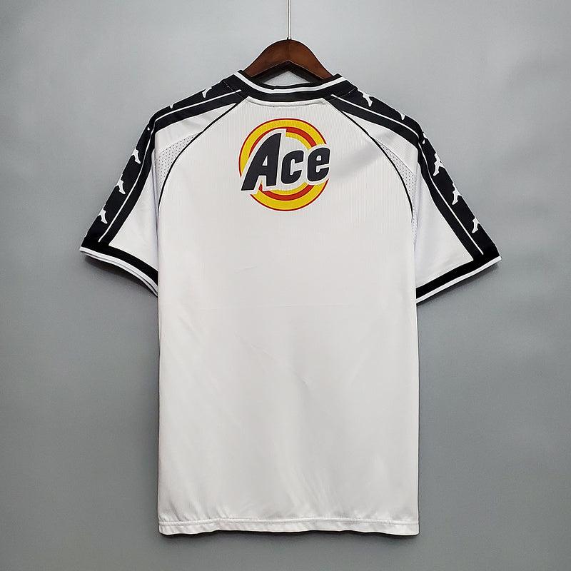 Camisa Vasco Fora 2000/01 - Versão Retrô Branca