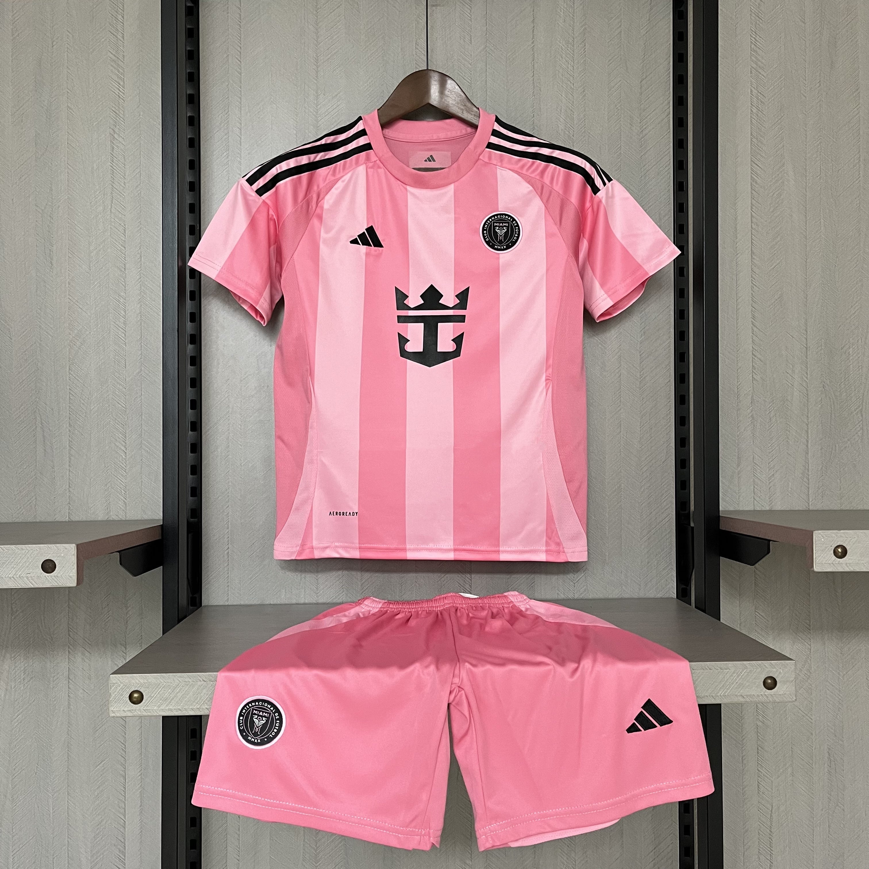 Conjunto Infantil Inter Miami Titular 25/26 - Rosa
